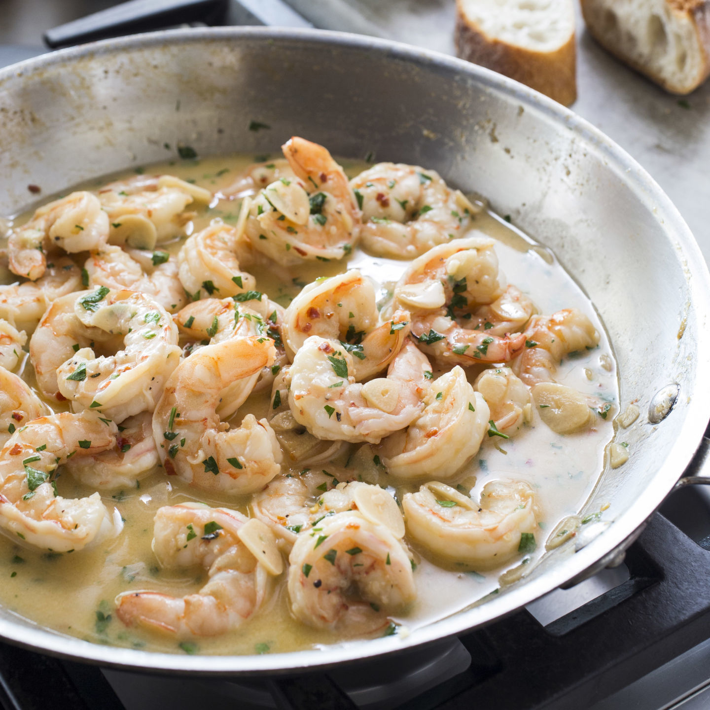 Food Column ATK Shrimp Scampi